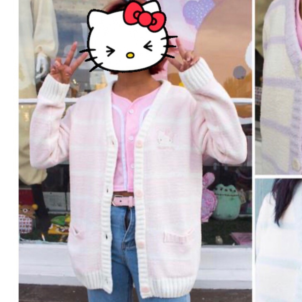 NWT!! Hello Kitty cardigan 🐱